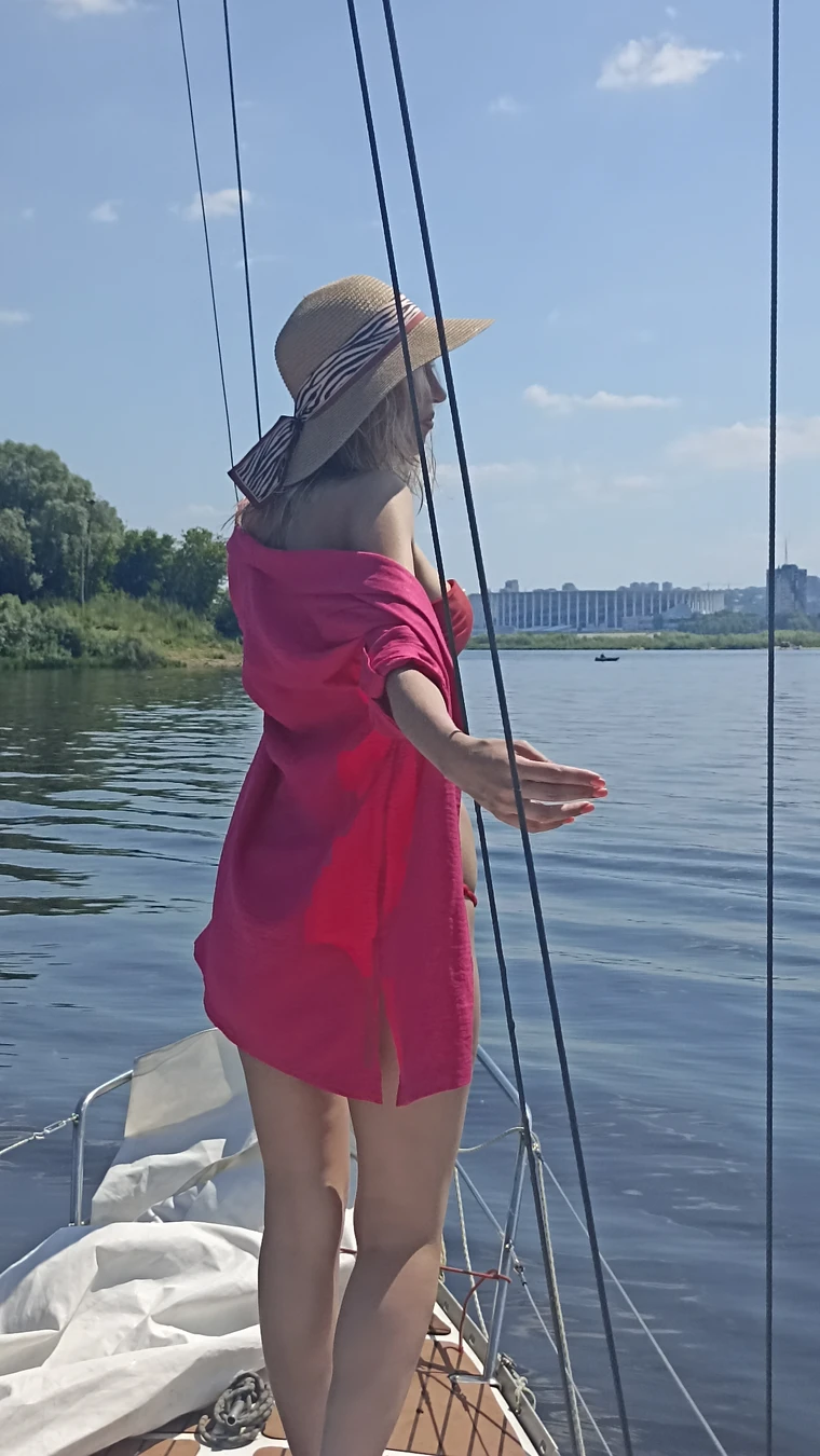 Прогулка на 9-метровой яхте в Нижнем Новгороде — фото 7