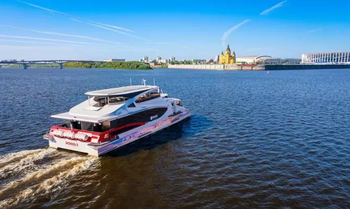 Нижний Новгород с воды — на тихоходном катамаране — фото 5