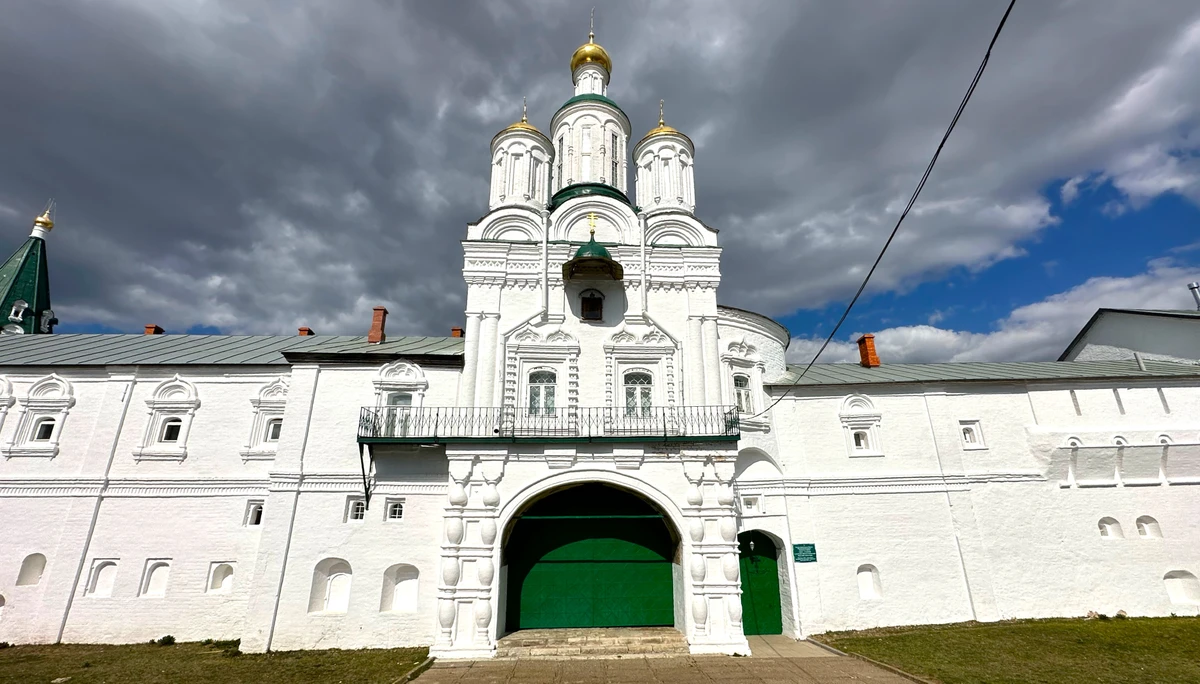 Макарьевский монастырь и Сергиевская слобода из Нижнего Новгорода — фото 3