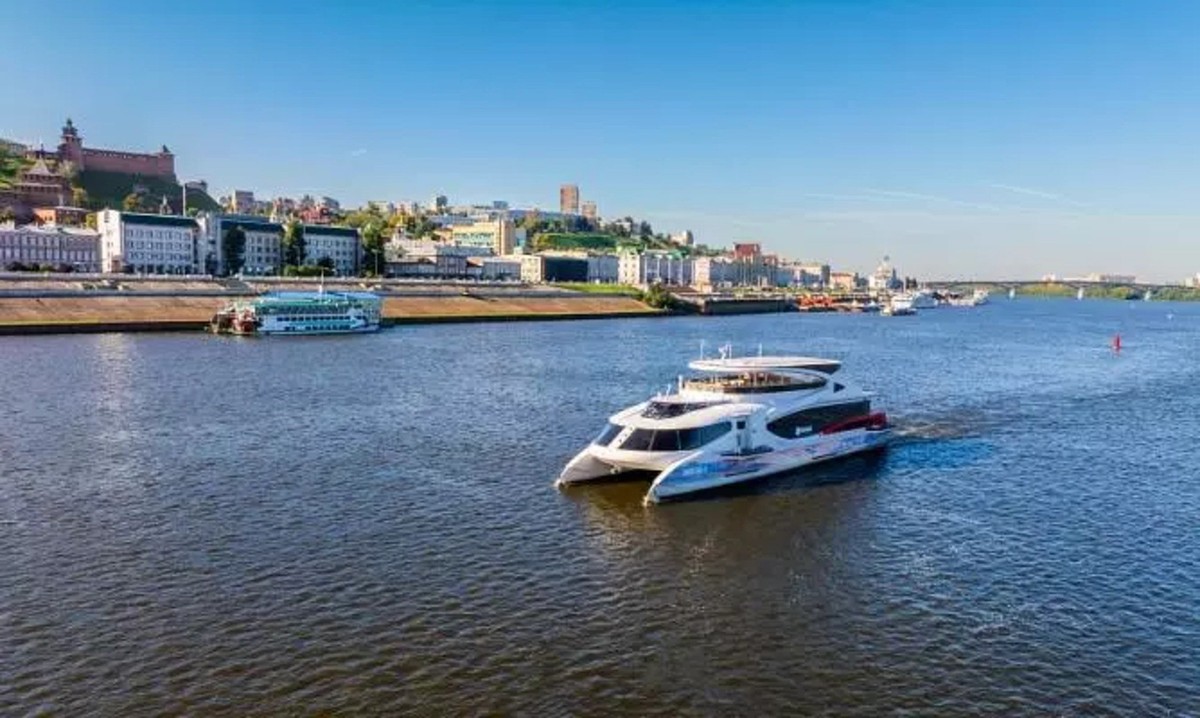 Нижний Новгород с воды — на тихоходном катамаране — фото 6